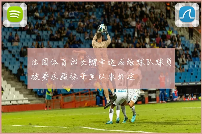 法国体育部长赠幸运石给球队球员被要求藏袜子里以求好运